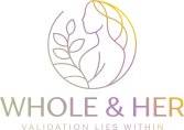Whole and Her logo – emotional healing and self-worth brand